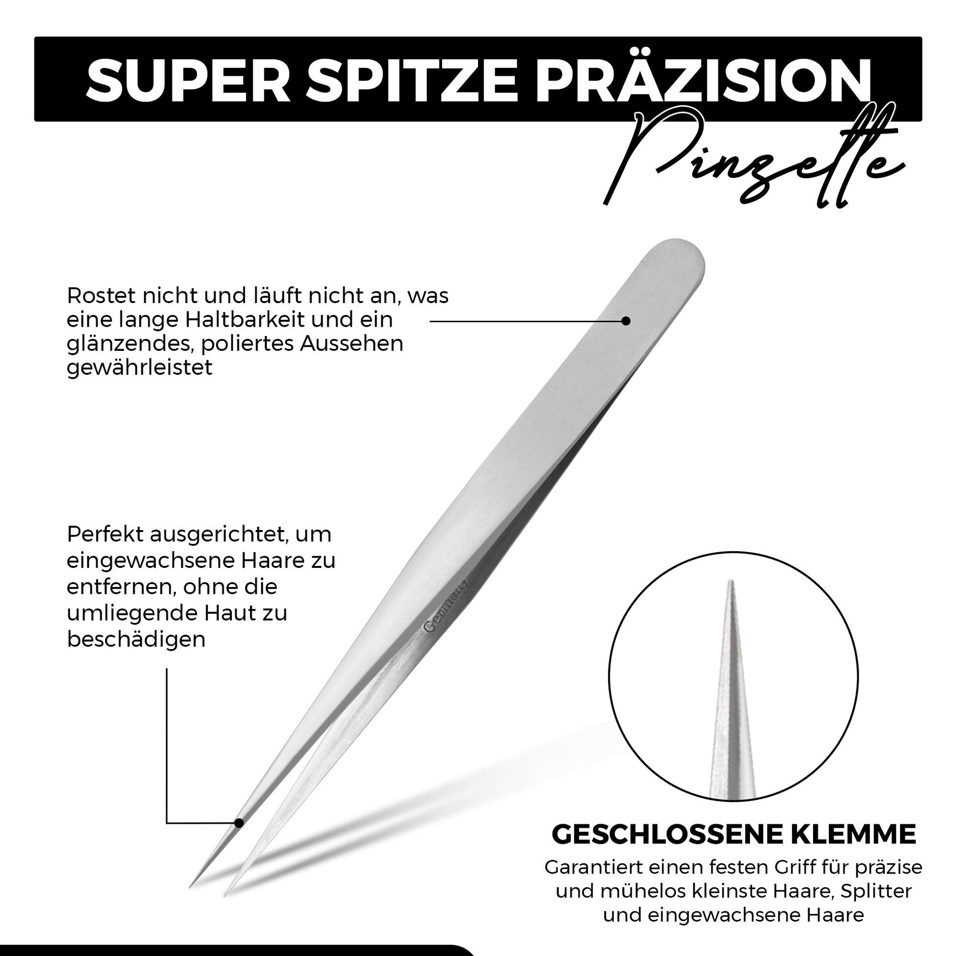 Pinzette - super spitz Form