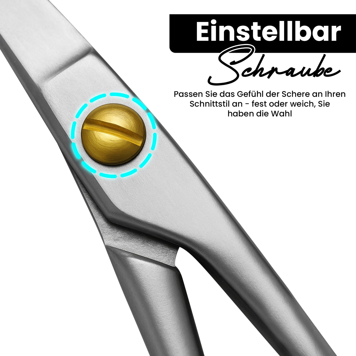 Nasen- und Ohrhaarschere gebogen