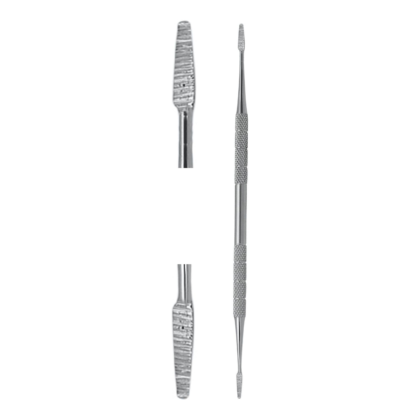 Nail and corner file, double-sided