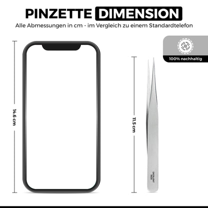 Splitterpinzette - Präzisionspinzette - nicht magnetisch