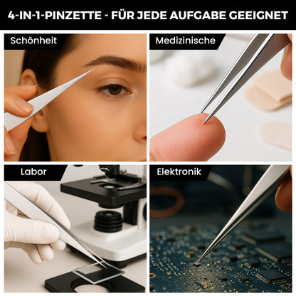 Splitterpinzette - Präzisionspinzette - nicht magnetisch