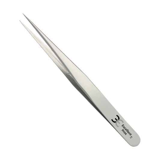 Tweezers 9.0 cm, super sharp, stainless steel