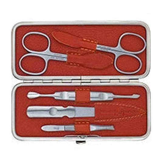 Maniküre-/Pediküreset – Made in Solingen - Modell Terracotta (5-teilig)