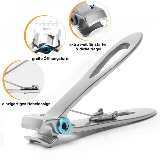 Nail clippers for thick nails