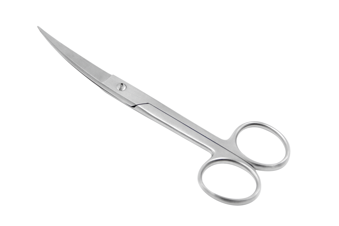 Verbandschere - spitz zugehend - leicht gebogen