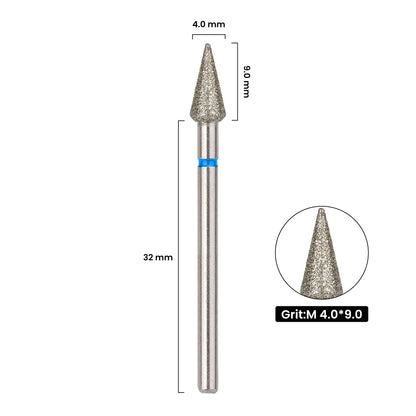 Diamant-Kegelbit für Nagelfräser
