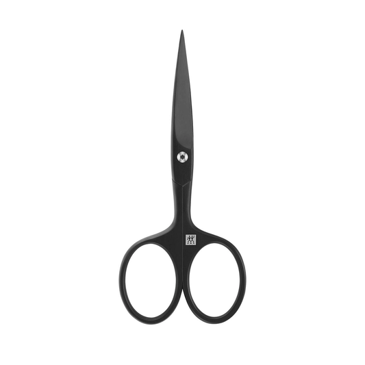 Premium Bartschere aus Edelstahl Schwarz