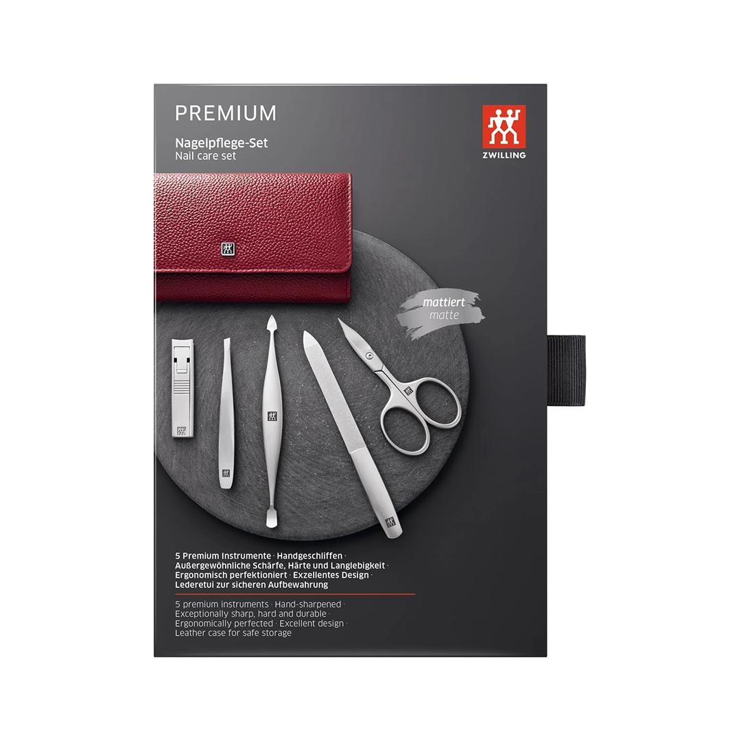 Zwilling Twinox Maniküre-Set im Lederetui