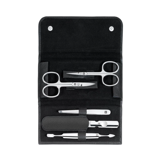 Classic Inox Maniküre Set Schwarz