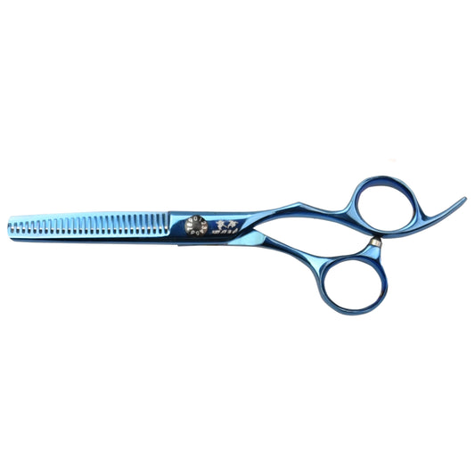 Modelling scissors with one-sided serration