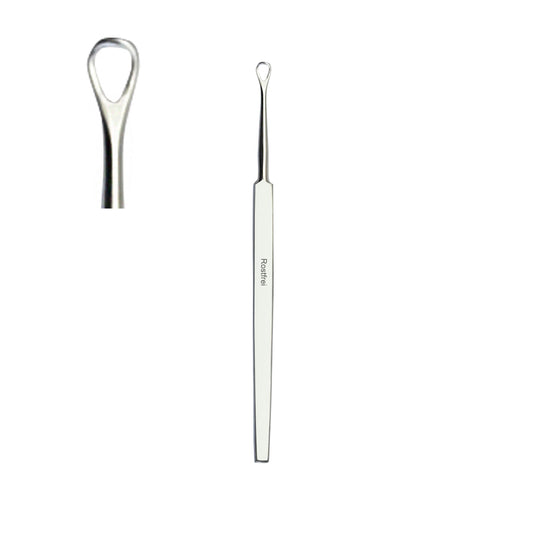 Comedone extractor one-sided large
