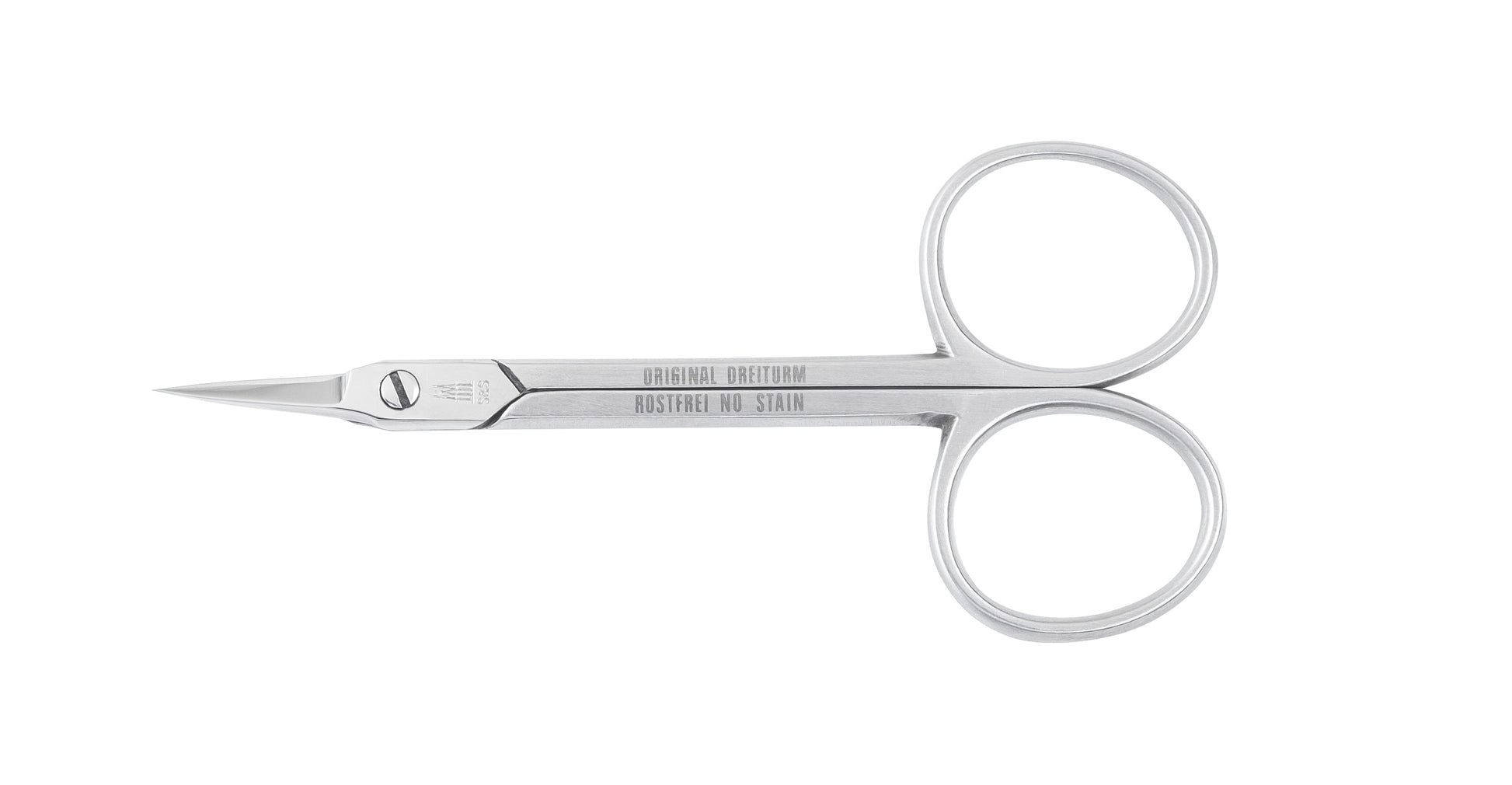 Hautschere turmspitz inox matt