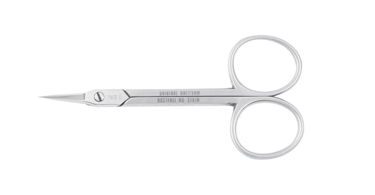 Hautschere turmspitz inox matt