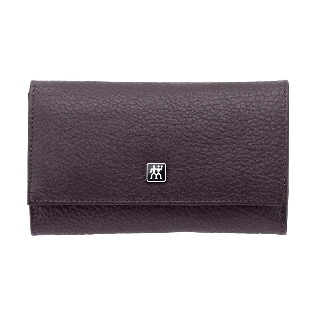 Klassisches Maniküre Set aus Leder Violett