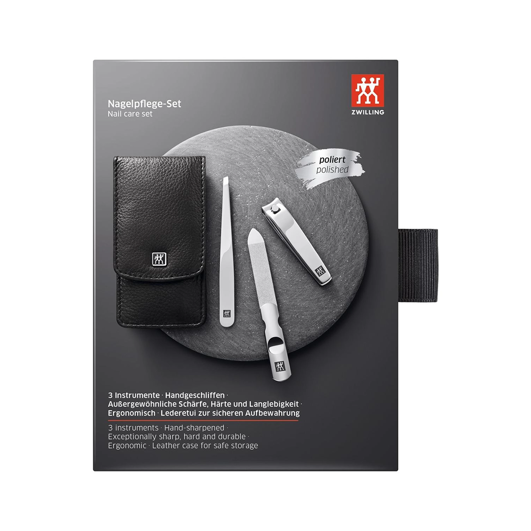 Zwilling Classic Inox Lederetui Schwarz