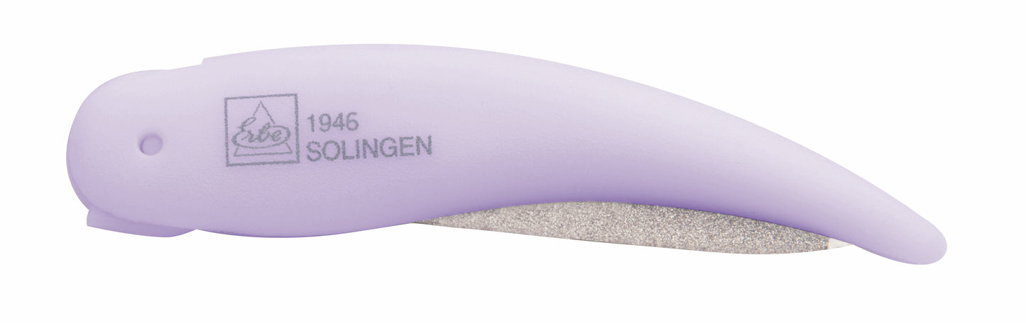 ERBE Klappfeile Pocket Pastell Lila – kompakt, klappbar, ideal für unterwegs