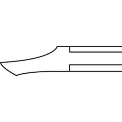 AESCULAP Hautzange HF440R – Zeichnung
