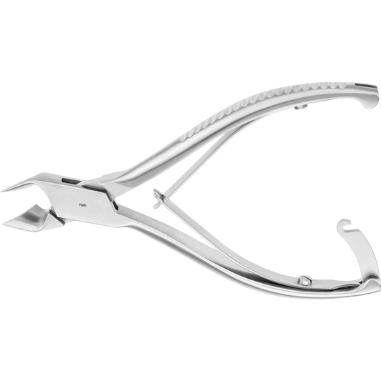AESCULAP Nagelzange HF211R – 13,5 cm, gewölbte Schneide mit Puffer-Feder