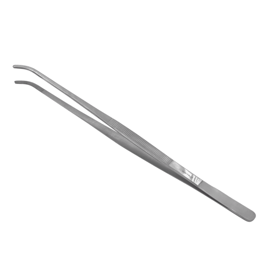 Anatomische Pinzette - gebogen - 30 cm