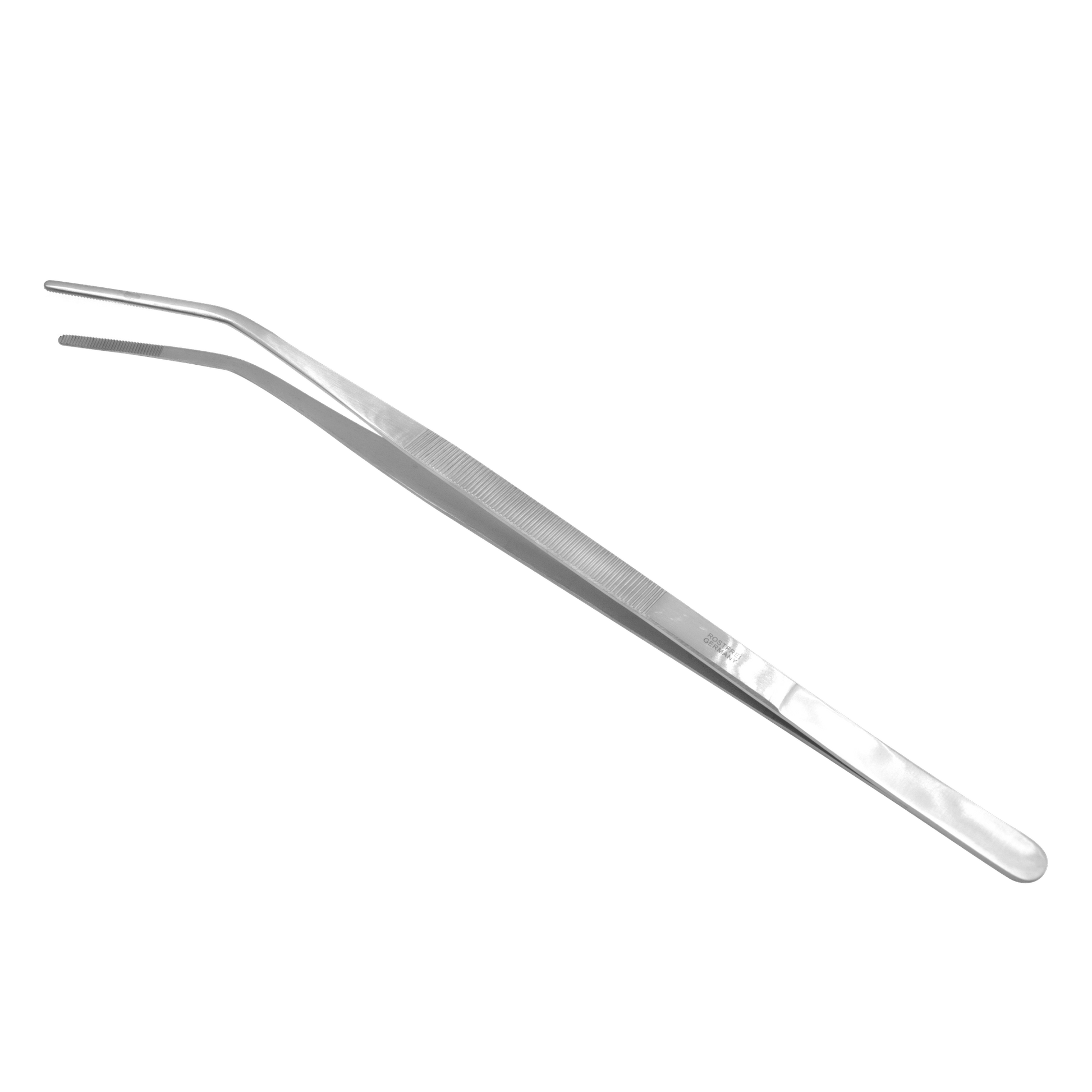 Anatomische Pinzette - gebogen - 45