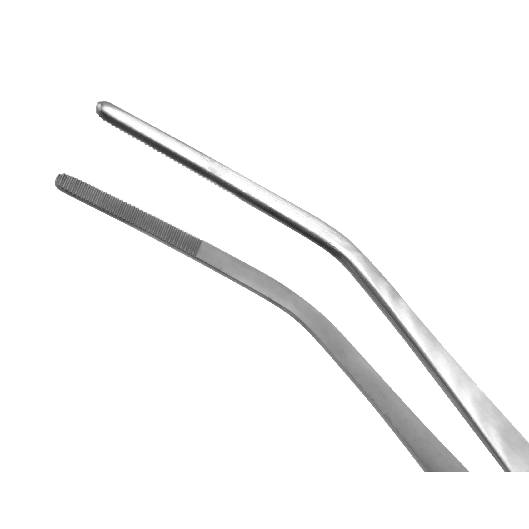 Anatomische Pinzette - gebogen - 45