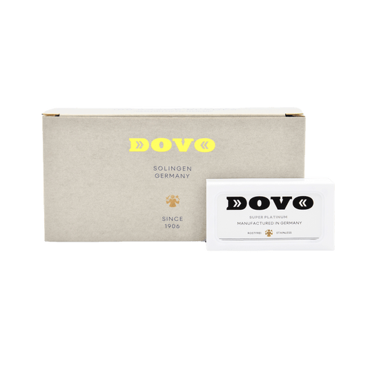 DOVO RASIERKLINGEN SUPER PLATINUM 10 - ZWEISCHNEIDIG