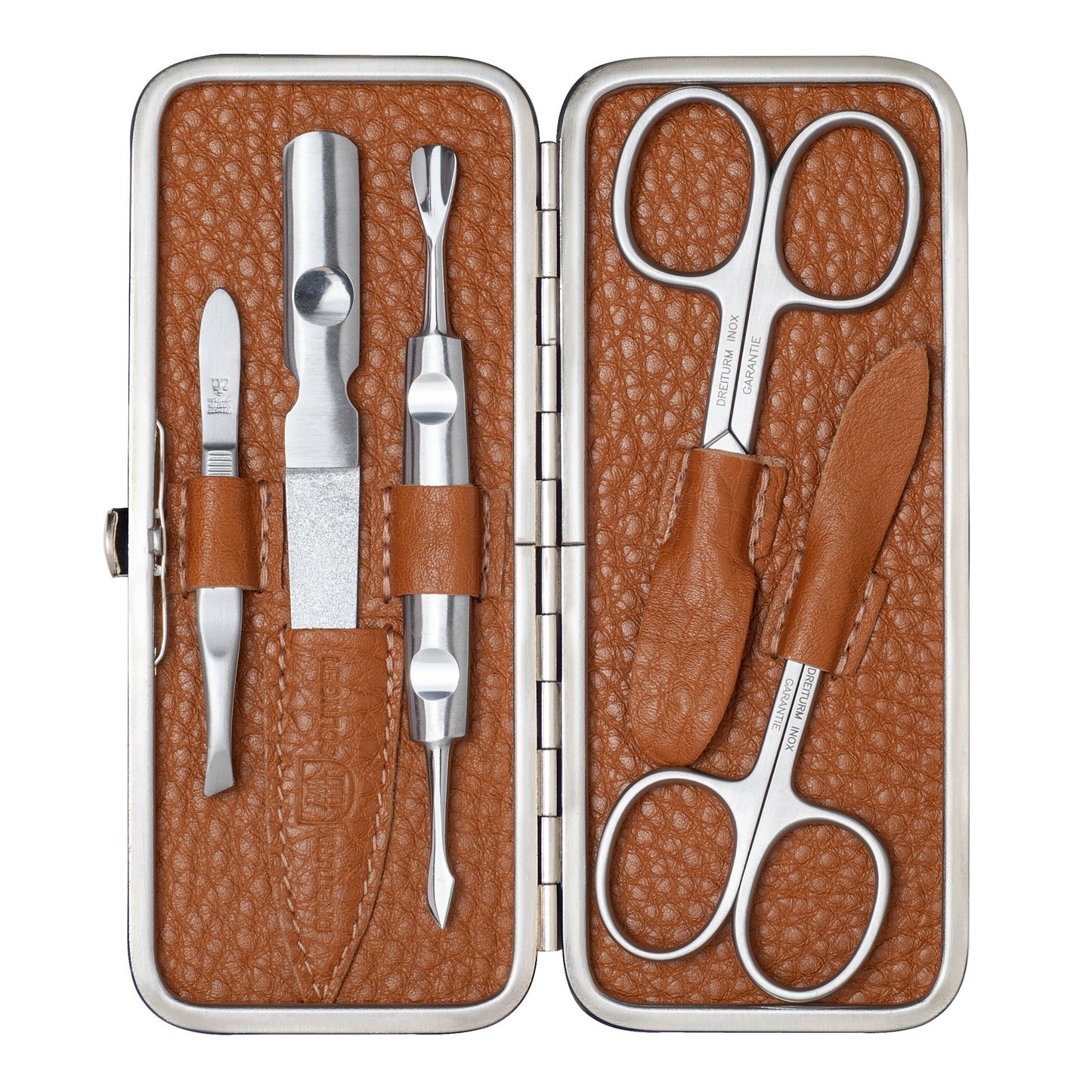 DREITURM 5-teiliges Maniküre-Etui – Präzision & Qualität aus Solingen - Modell Die Bunten