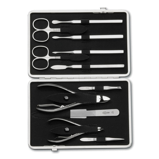 DREITURM Maniküre-Etuis – Maniküre Etui Made in Solingen - Modell BLACK TEX