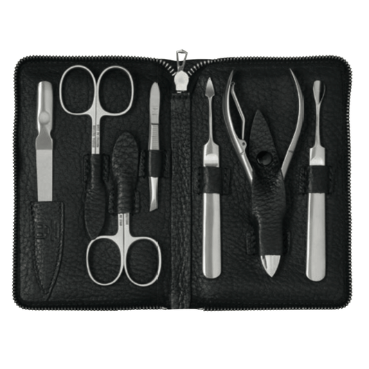 DREITURM Maniküre & Pediküre Etuis – Solingen Pflegesets mit Scheren, Zangen & Knipser | Made in Germany