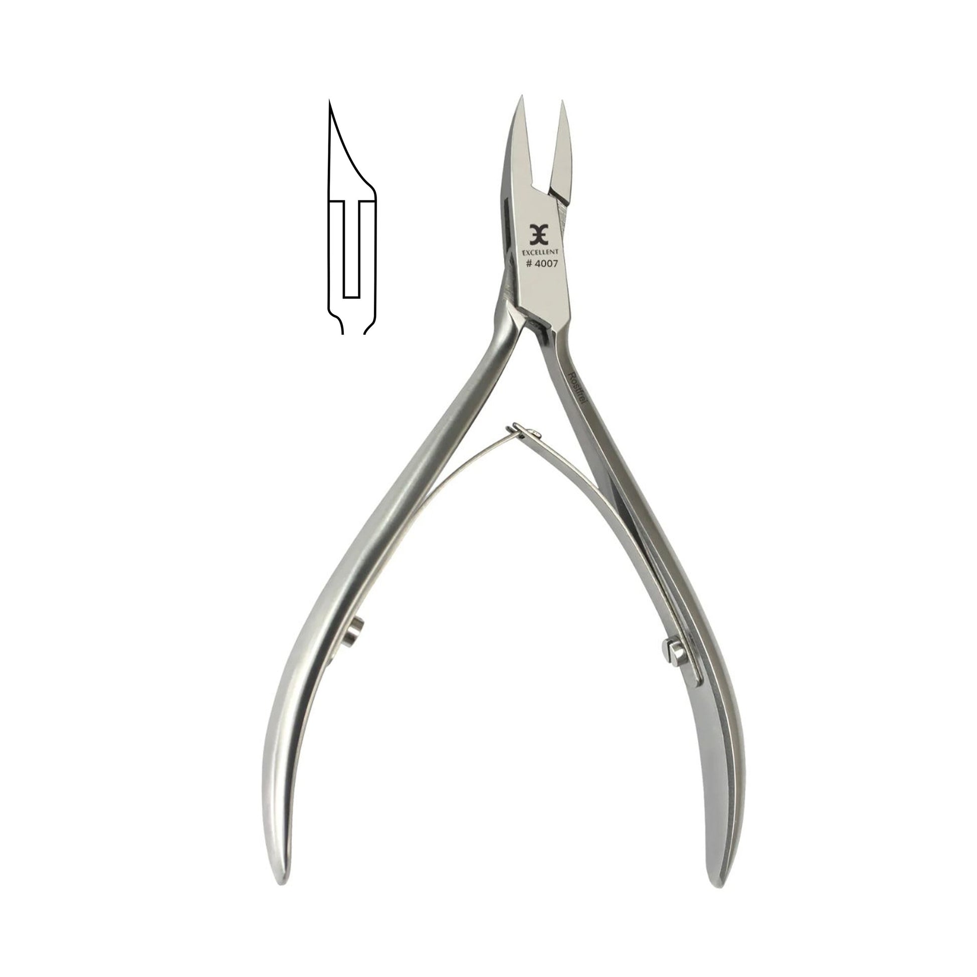 Eckennagelzange - Modell super schlank