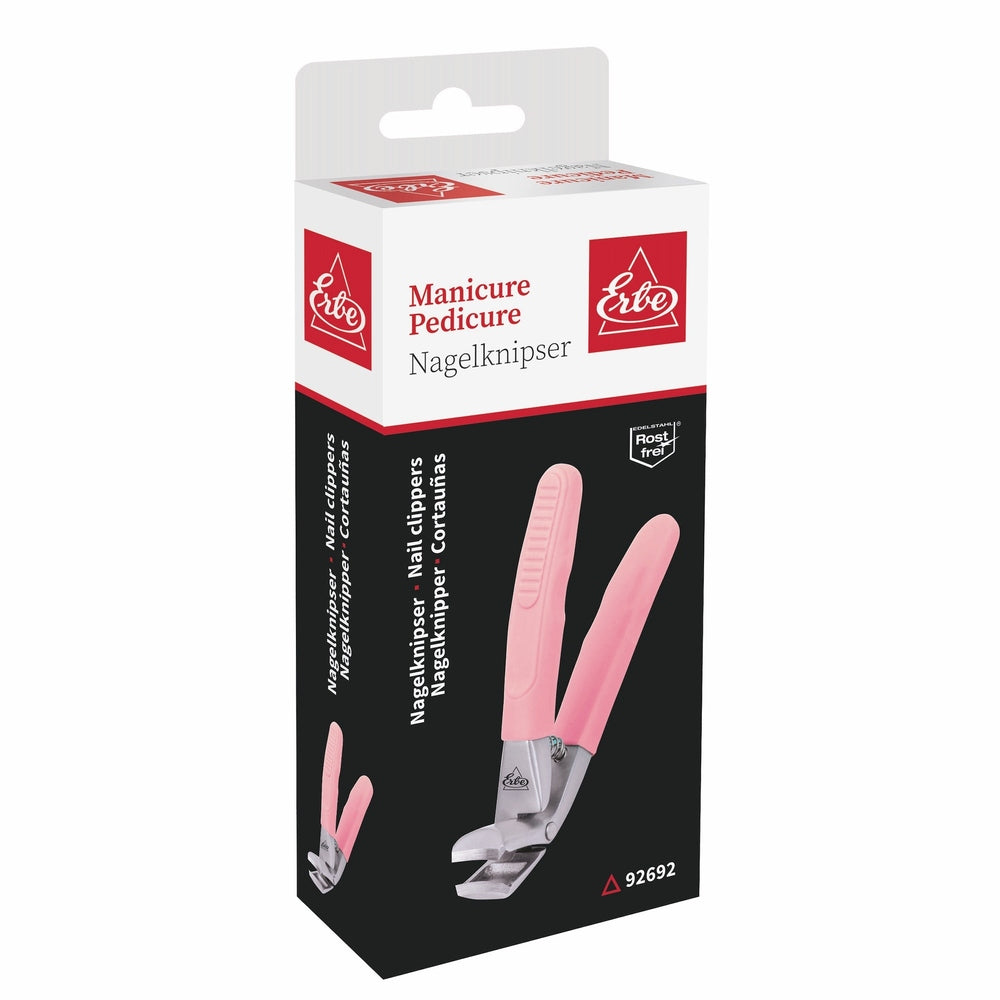 Erbe Display Nagelknipser Soft Grip inox 6x4
