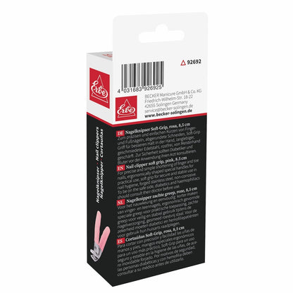 Erbe Display Nagelknipser Soft Grip inox 6x4