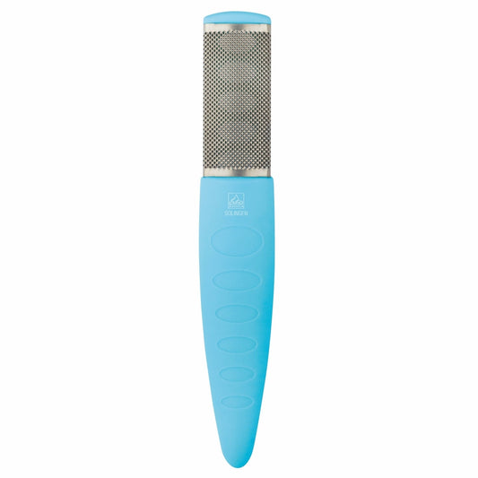 Erbe Hornhautraspel Pastell Blau – Länge 18 cm