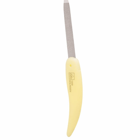 Erbe Klappfeile Pocket Pastell Gelb – Farbe Pastellgelb, Klappmechanismus