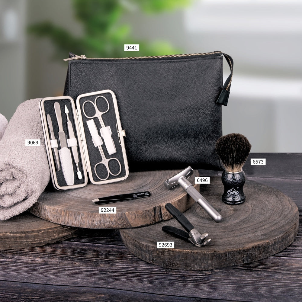 Erbe Manicure Buegeletui inox Schwarz Weiss Colorado