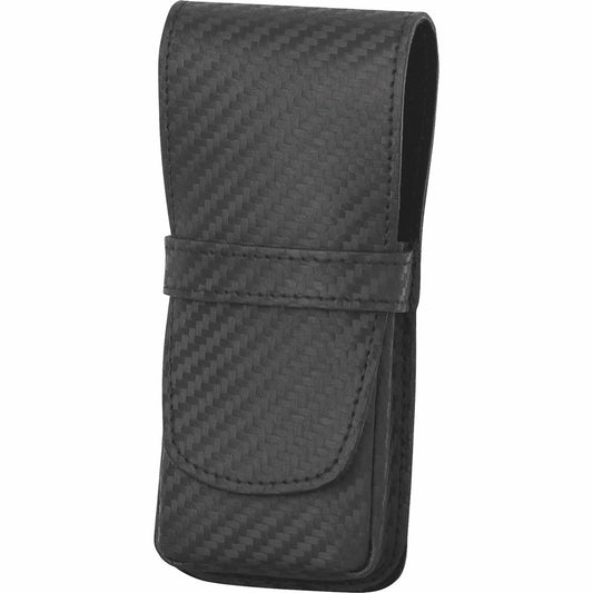 Erbe Maniküre Etui Carbon Travel inox 4-teilig – Farbe Schwarz