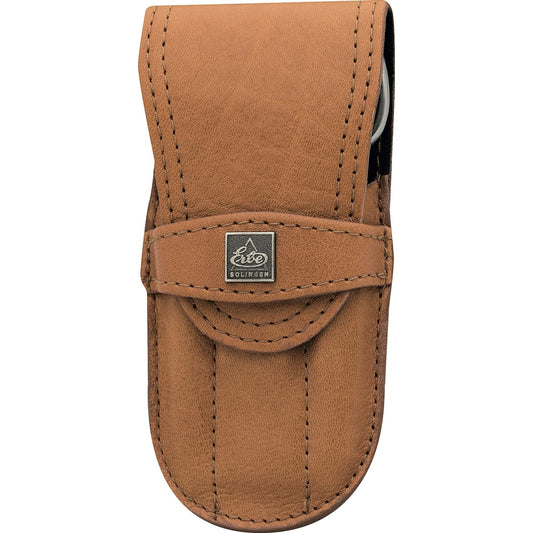Erbe Maniküre Taschenetui Cognac 4-teilig – Etui Cognac-Leder