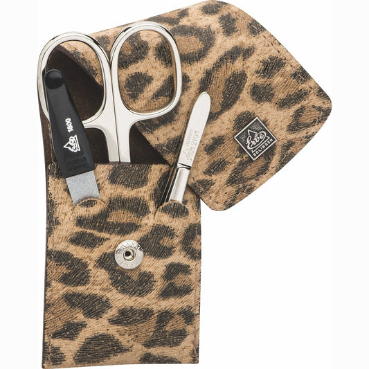 Erbe Maniküre Taschenetui Leo – Etui im Leo-Design