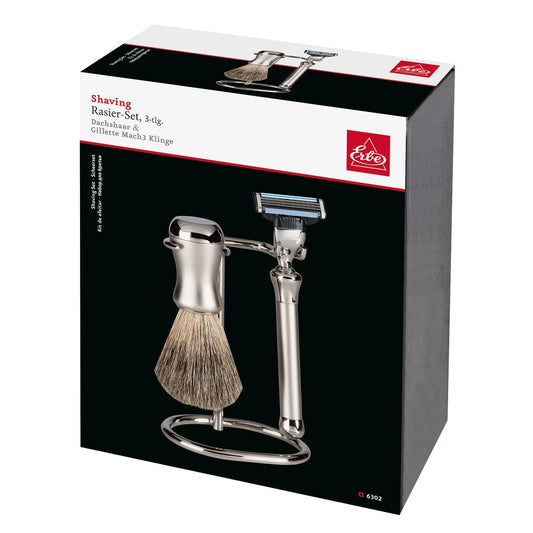 Erbe Rasiergarnitur Gillette MACH3 – rostfreier Edelstahl, Ansicht 2