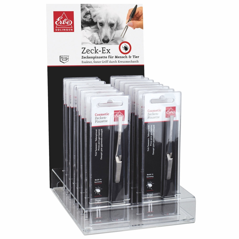 Erbe Thekenaufsteller Zeck-Ex Zeckenpinzette