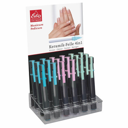 Erbe Thekendisplay Keramik-Feile 4 in 1