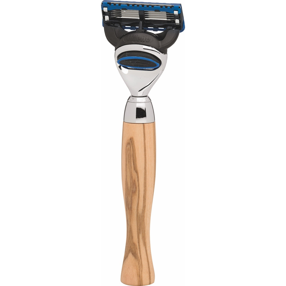 Erbe Vienna Rasierer Gillette Fusion Olivenholz