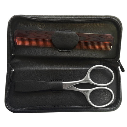 Etui Modell Bartpflege-Etui 2tlg. schwarz - Made in Solingen