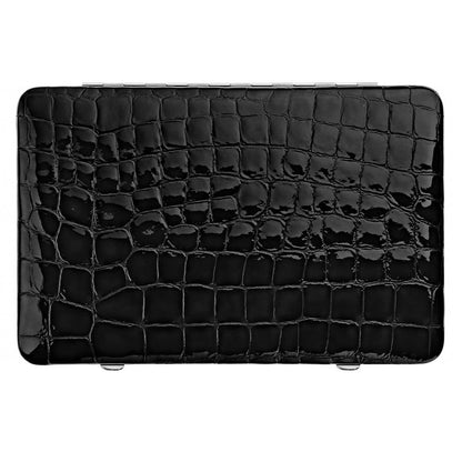 Etui Modell Kroko XL Schwarz - Made in Solingen