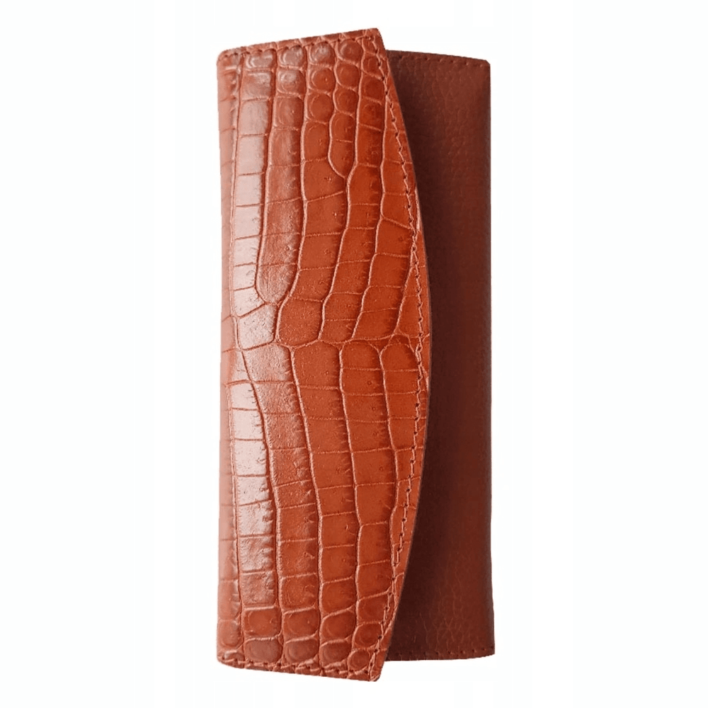 Etui Modell Manhattan L Cognac - Made in Solingen