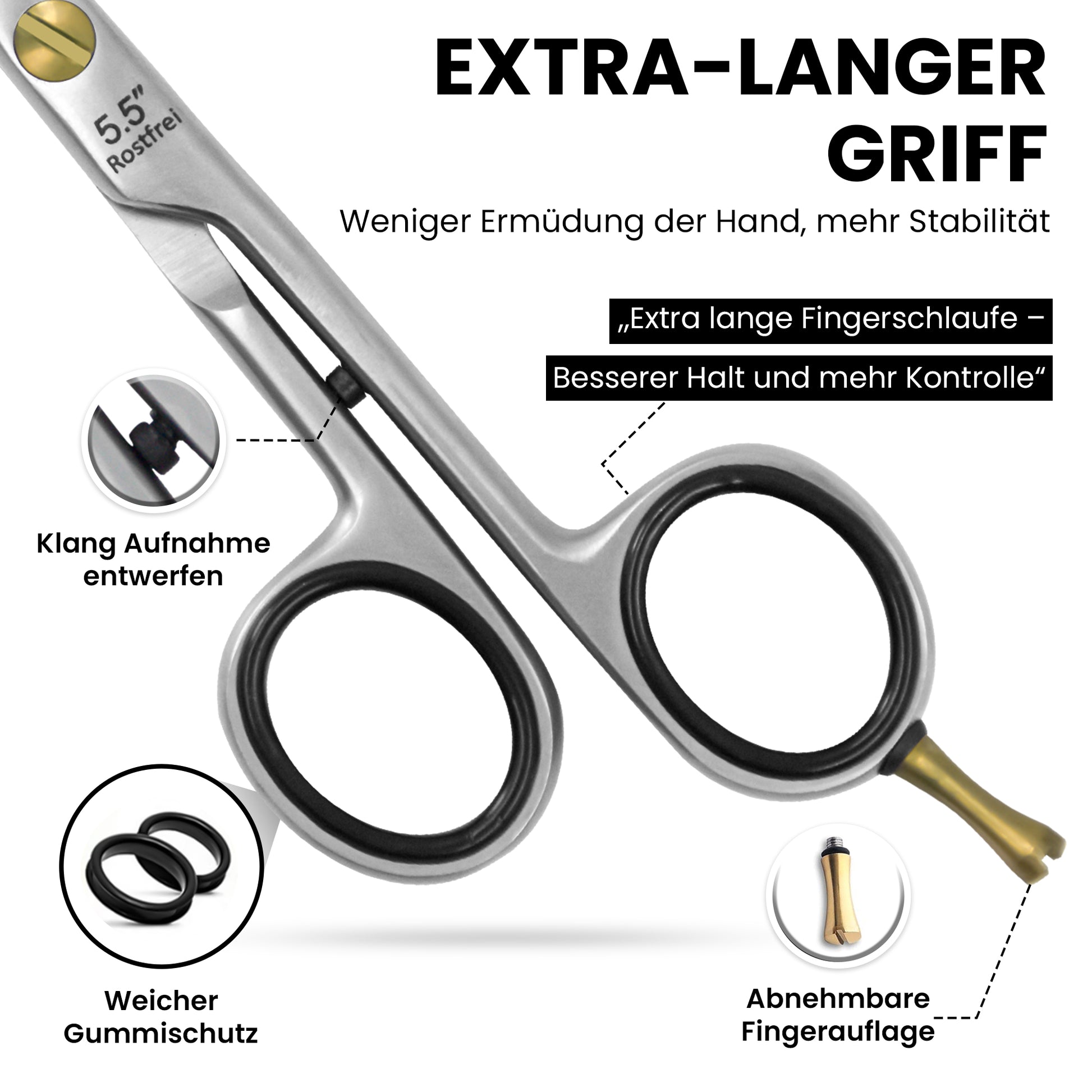 Excellent Profi Haarschere 5,5 Zoll
