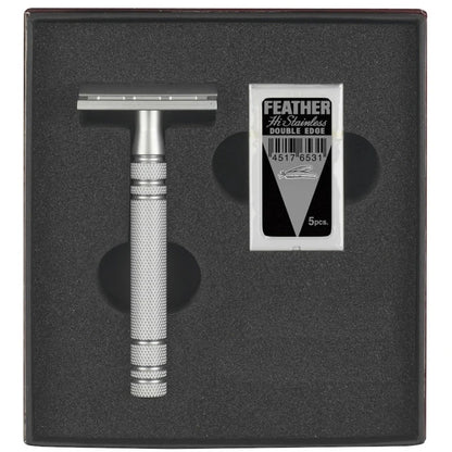 FEATHER Rasierhobel AS-D2, Edelstahl