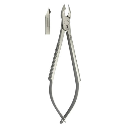 Federhautzange 12 cm, Schneide 6 mm