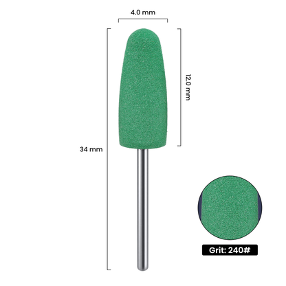 Premium Silikon-Schleifaufsatz Grün