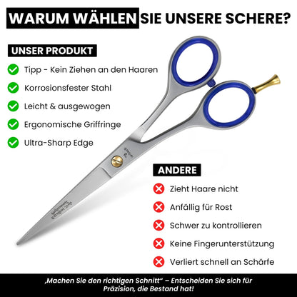 Haarschneideschere zum Zuhause schneiden